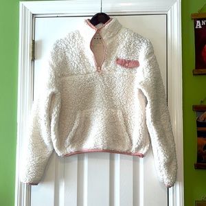 Aeropostale Sherpa Quarter Zip